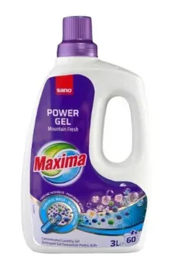 Течен перилен препарат Sano Power Gel Mountain Fresh 60 пранета