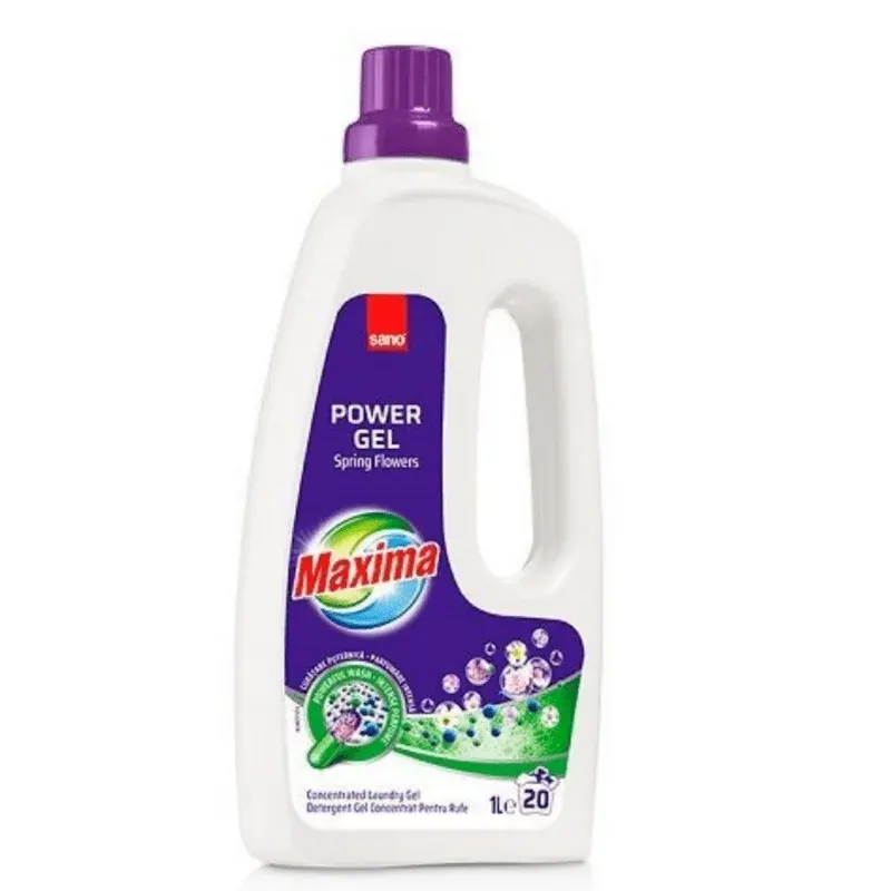 Течен перилен препарат Sano Power Gel Spring Flowers 20 пранета
