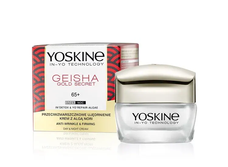 Крем против бръчки с изглаждащ ефект 65 + Yoskine Geisha Gold Secret 50 ml.