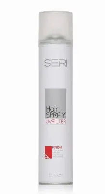 Лак за коса с UV филтър за силна фиксация и дълготраен ефект Seri Finish 400 ml.