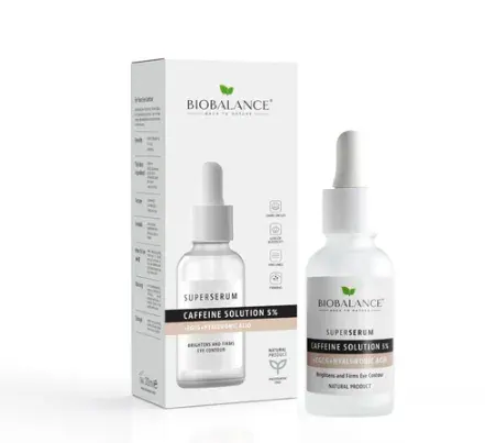 Biobalance Околоочен супер серум против тъмни кръгове и торбички с кофеин 30 мл.