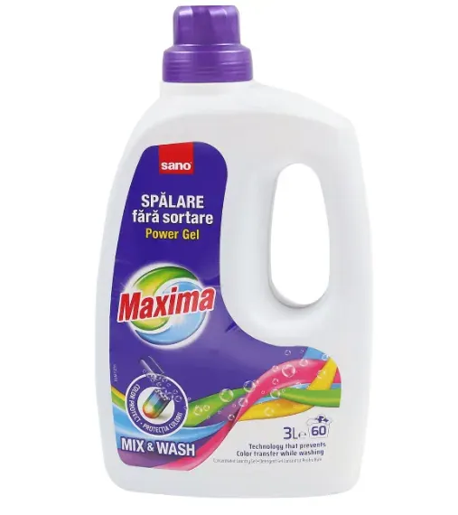 Течен перилен препарат Sano Maxima Mix & Wash 60 пранета
