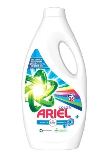 Течен перилен препарат Ariel Color Fresh Touch of Lenor 26 пранета