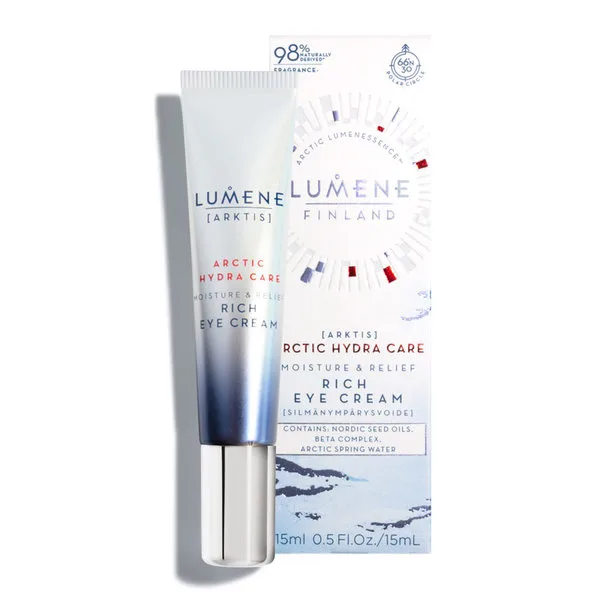 Подхранващ крем за околоочен контур Lumene Arctic Hydra Care Rich 15 ml.