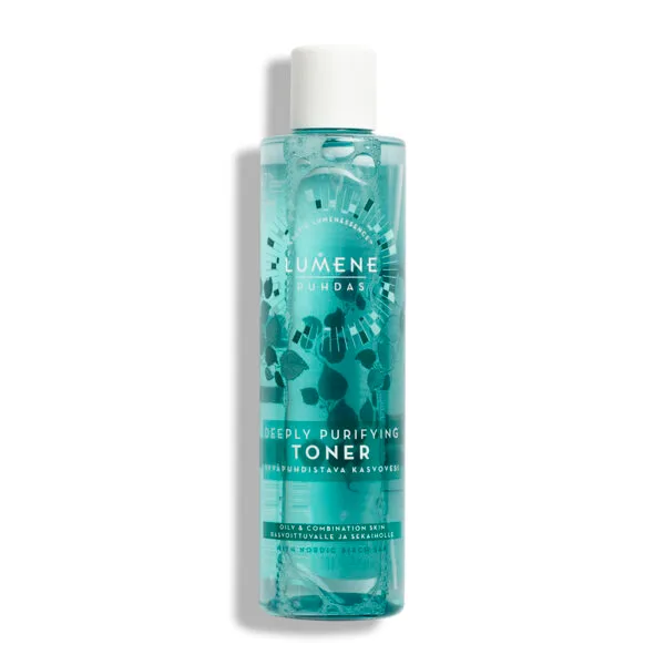 Дълбоко почистващ и матиращ тоник Lumene Puhdas 200 ml.