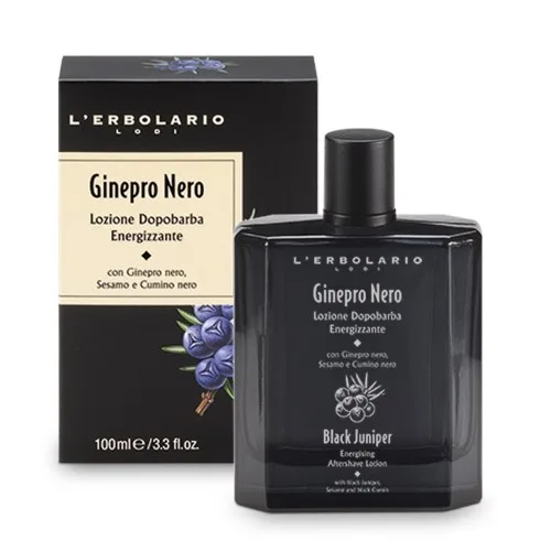 Енергизиращ лосион за след бръснене Lérbolario Черна хвойна 100 ml.