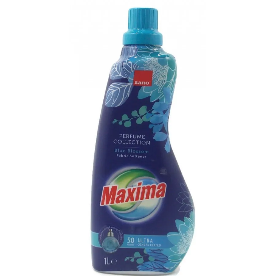 Омекотител концентрат Sano Maxima Perfume Collection Blue Blossom 1L.