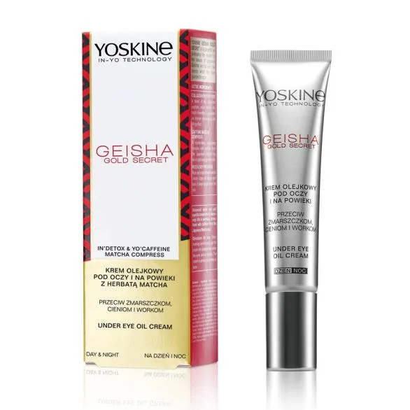Околоочен крем против бръчки Yoskine Geisha Gold Secret 15 ml.
