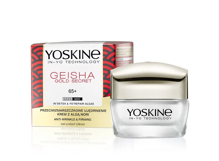 Крем против бръчки с изглаждащ ефект 65 + Yoskine Geisha Gold Secret 50 ml.