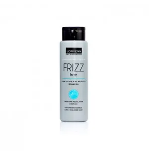 Шампоан за къдрава боядисана коса Lorvenn Frizz Free 300 ml.