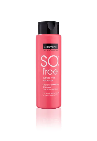 Шампоан без сулфати за слаба и увредена коса Lorvenn Sulfate Free 300 ml.