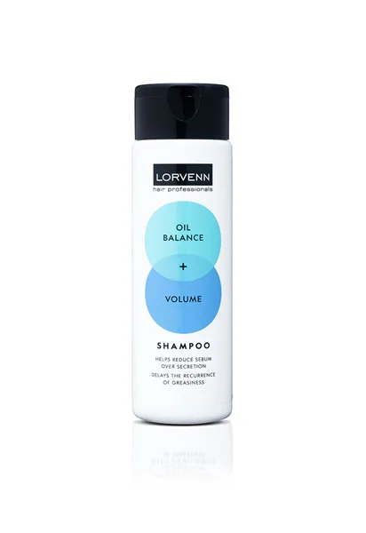 Шампоан за обем за мазна коса Lorvenn Oil Balance + Volume 200 ml.