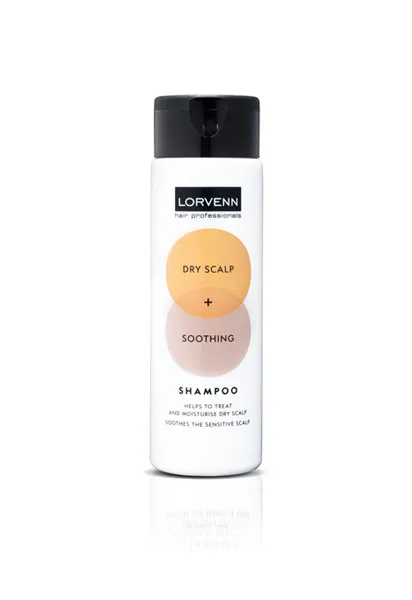 Успокояващ шампоан за сух скалп Lorvenn Dry Scalp + Soothing 200 ml.
