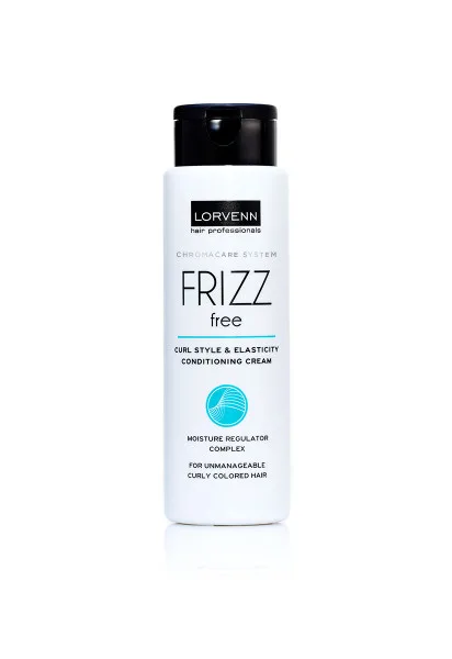 Балсам за къдрава боядисана коса Lorvenn Frizz Free 300 ml.