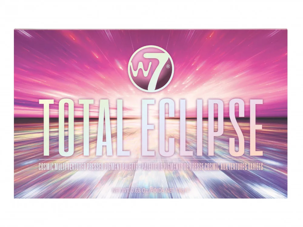 Палитра сенки за очи W7 Total Eclipse 18 цвята
