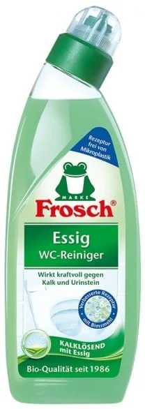Гел за почистване на тоалетни Frosch с Оцет 750 ml.