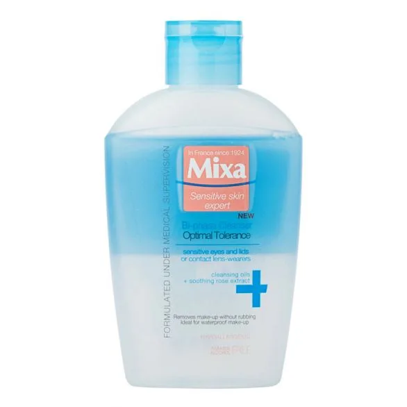 Двуфазен дегримьор Mixa Optimal Tolerance Bi-phase Cleanser 125 ml.