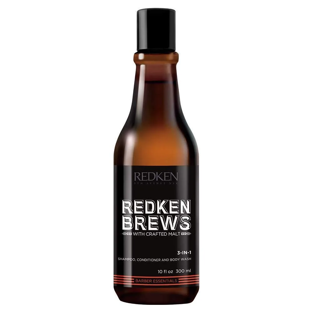 Redken Brews 3в1 шампоан 300мл.