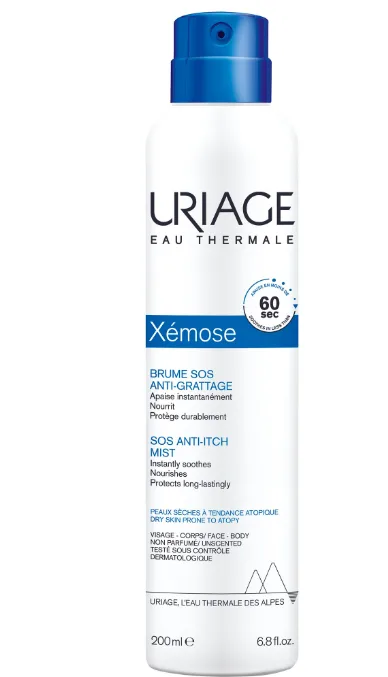 Uriage Xemose успокояващ спрей с незабавно действие 200 мл.
