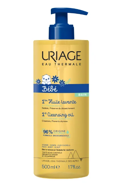 Uriage Bebe почистващо душ-олио 500 мл.