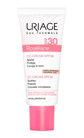 Uriage Roseliane CC крем SPF30, 40 мл.