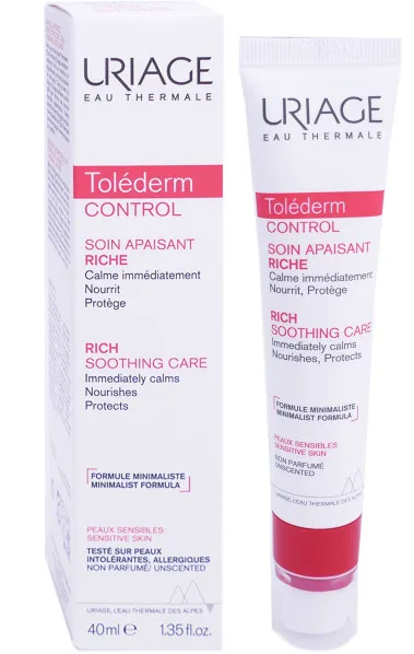 Uriage Tolederm Control успокояваща грижа 40 мл.