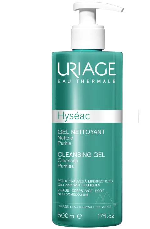 Uriage Hyseac нежен почистващ гел 500 мл.