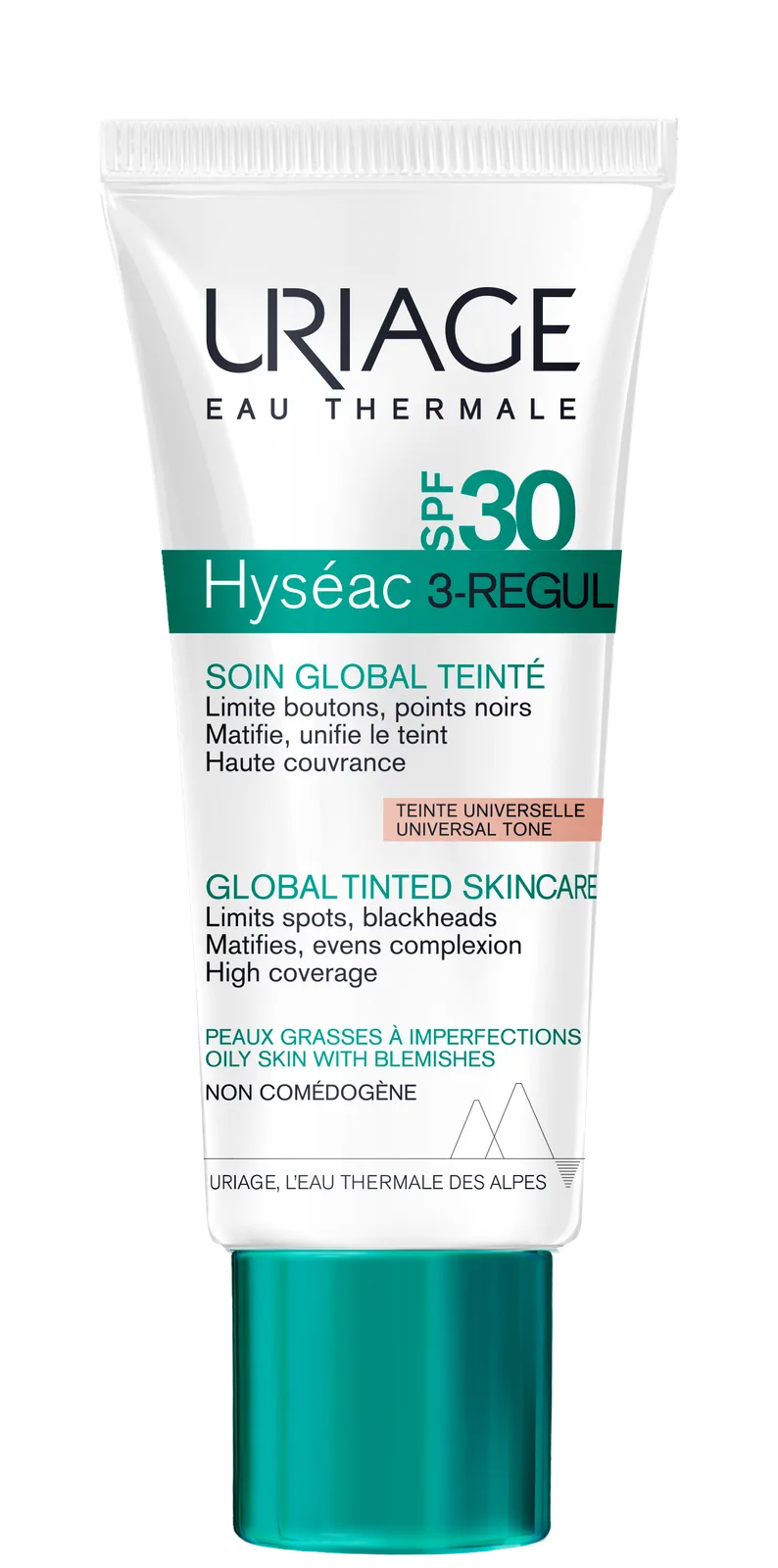 Uriage Hyseac SPF30 тонирана грижа за лице 40 мл.