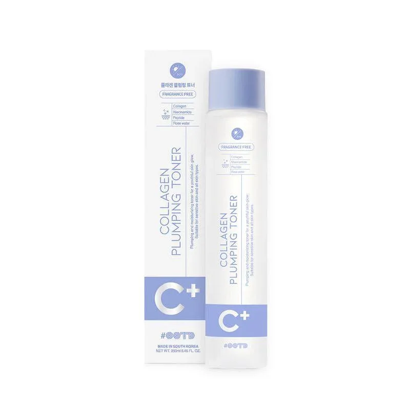Хидратиращ тонер с Колаген OOTD Collagen Plumping Toner 250 мл.