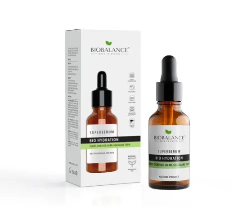 Biobalance Супер серум за био хидратация 2 в 1 (за лице и коса) 30 мл.