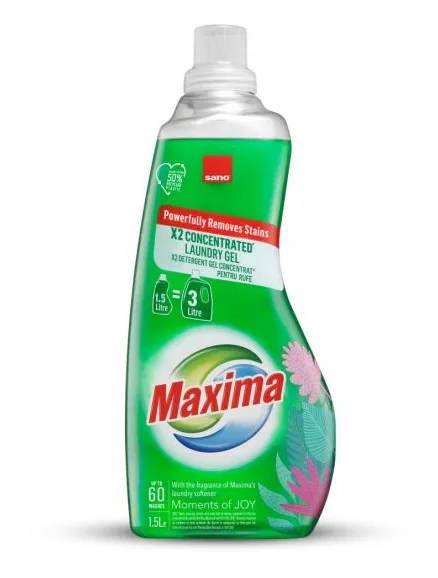 Концентриран гел за пране Sano Maxima Moments Of Joy 1.5 L.