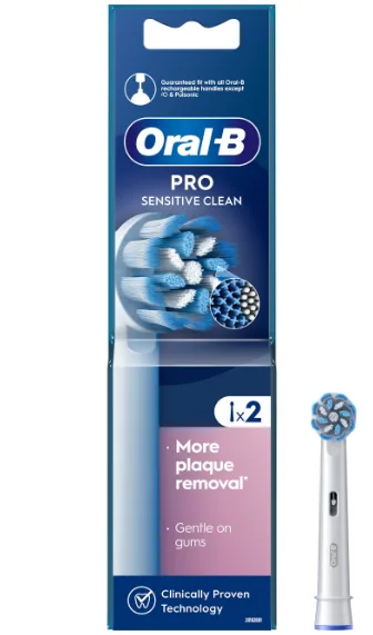 Oral-B Pro Sensitive Clean Глава за електрическа четка за зъби, 1 бр.