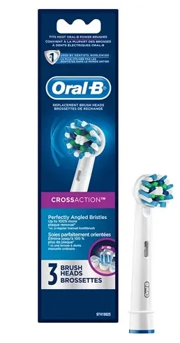 Oral-B Pro Cross Action Глава за електрическа четка за зъби, 1 бр.